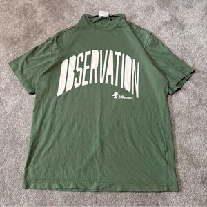 Observation Green Short Sleeve Tee